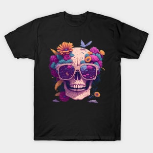 skull wearing sunglasses T-Shirt